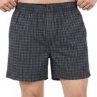 Men's Navy Blue Classic Fit Solid Boxers, Navy Blue, small