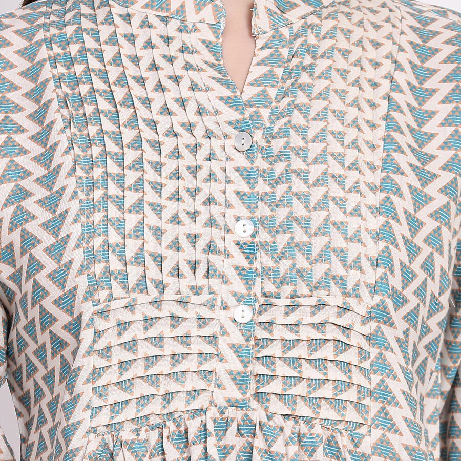 Ladies' Kurta , Off White, large image number null