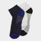 Men's Socks (Pack of 2), Navy Blue, small