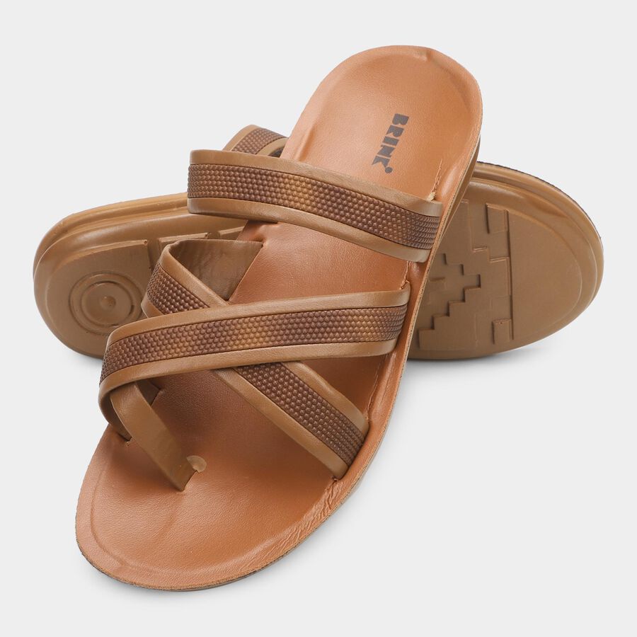 Men's Thong Sandal, Tan, large image number null