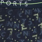 Boys' Dark Navy Printed Regular Fit Briefs, नेवी ब्लू, small image number null