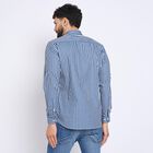 Men's 100% Cotton Casual Shirt , Navy Blue, small image number null