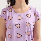 Ladies' Nighty, हल्का गुलाबी, small image number null