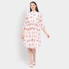 Ladies' Dress, सफ़ेद, small
