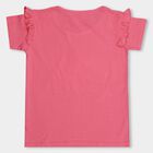 Girls' 100% Cotton T-Shirt , Pink, small