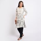 Ladies' Kurta , ऑफ व्हाइट, small image number null
