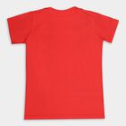 Boys Cotton T-Shirt, Red, small image number null