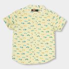 Boys' 100% Cotton Casual Shirt , Yellow, small image number null