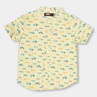 Boys' 100% Cotton Casual Shirt 