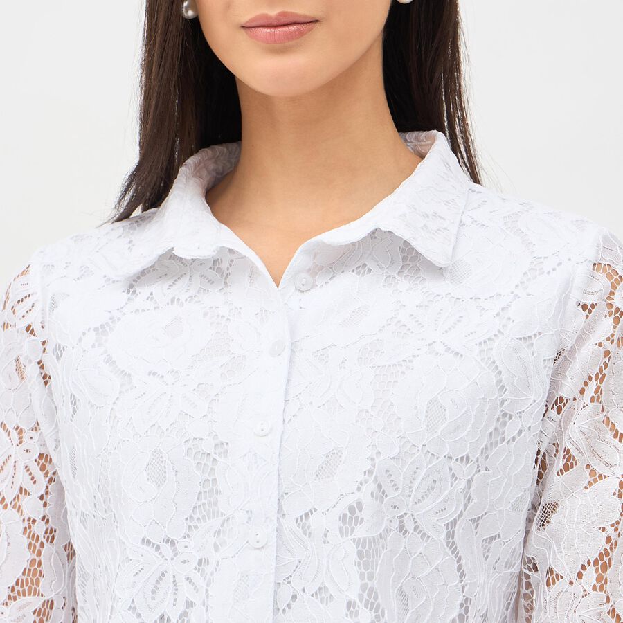 Ladies' Shirt  , White, large image number null