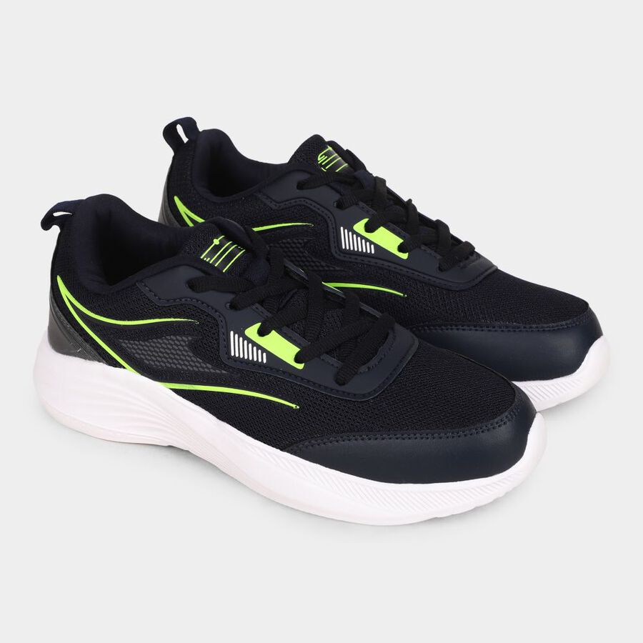 Men's Sport Shoes, Navy Blue, large image number null