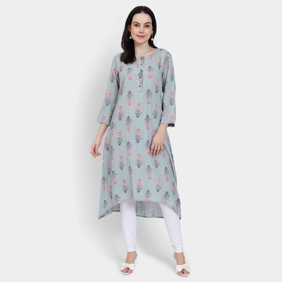 Ladies' Kurta, Light Blue, large image number null