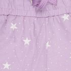 Girls' 100% Cotton Shorts, Lilac, small image number null
