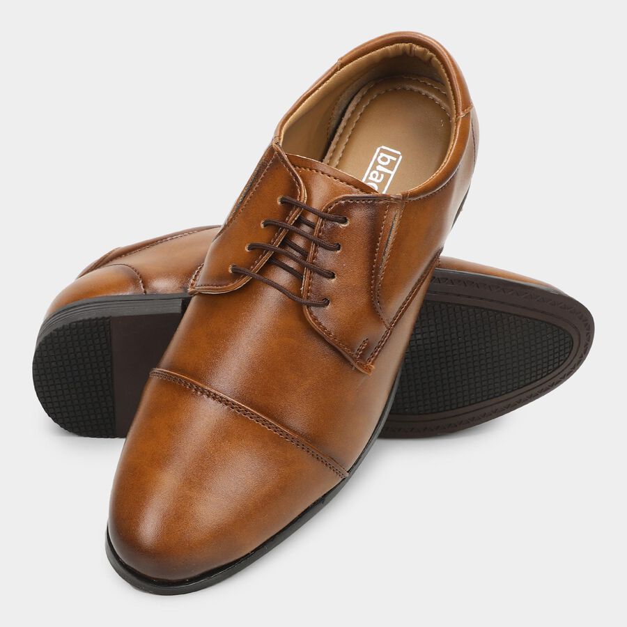 Men's Formal Shoes, Tan, large image number null