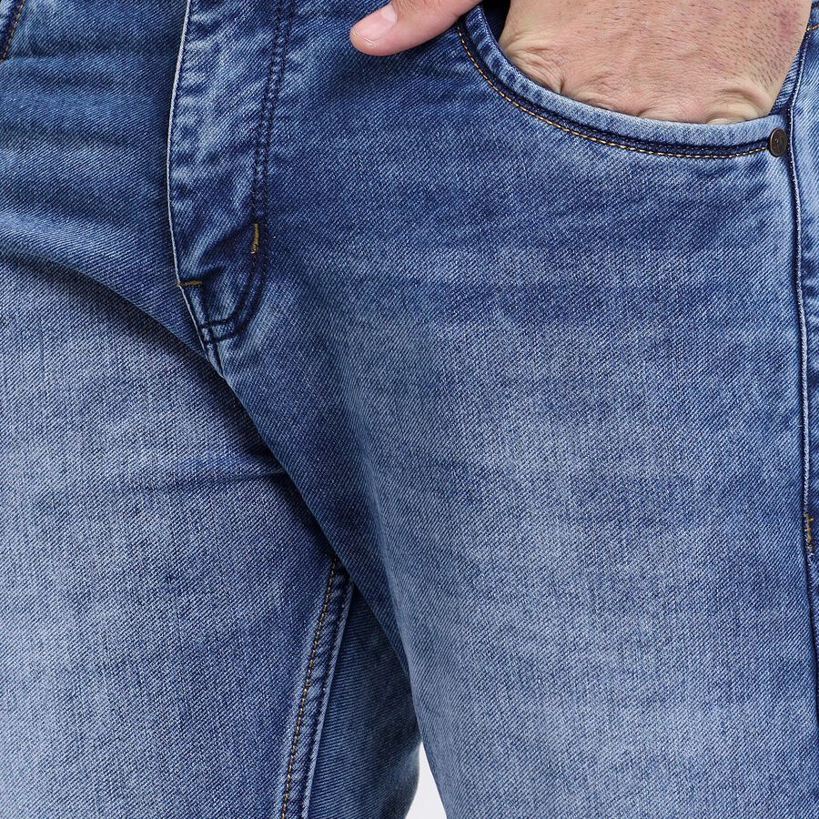Men's Jeans , Mid Blue, large image number null