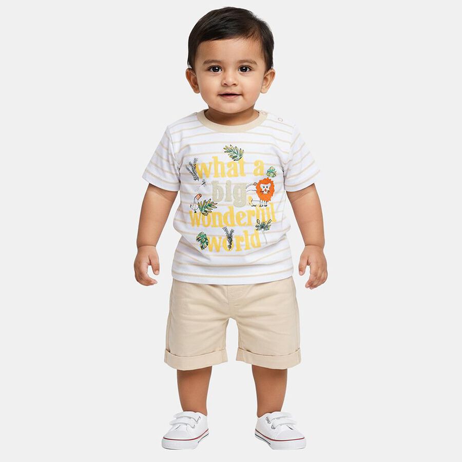 Infants' Baba Suit, गहरा पीला, large