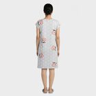 Women's Light Blue Minimalist Nighty, हल्का नीला, small