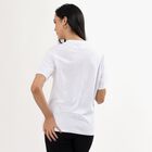 Ladies' 100% Cotton Round Neck T-Shirt , सफ़ेद, small image number null