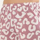 Women's Lilac Regular Fit Polka Dot Printed Pyjama, Lilac, small