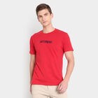 Regular Round Neck T-Shirt, Red, small image number null