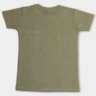 Boys' Half Sleeves T-Shirt, Olive, small image number null