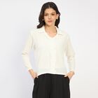 Ladies' Shirt, ऑफ व्हाइट, small image number null