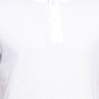 Cotton Solid Henley T-Shirt, White, small image number null