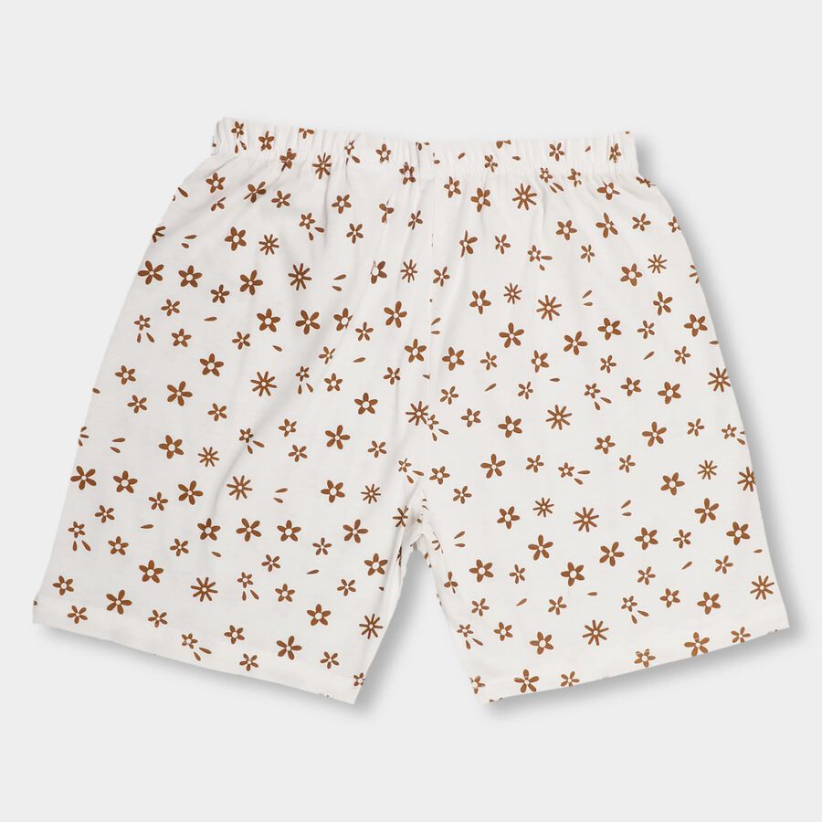 Girls' Pull Ups Shorts , ऑफ व्हाइट, large image number null