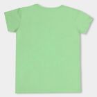 Girls' T-Shirt, हल्का हरा, small