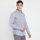 Printed Cotton Casual Shirt, White, small image number null