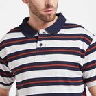 Stripes Polo Shirt, Melange Light Grey, small image number null