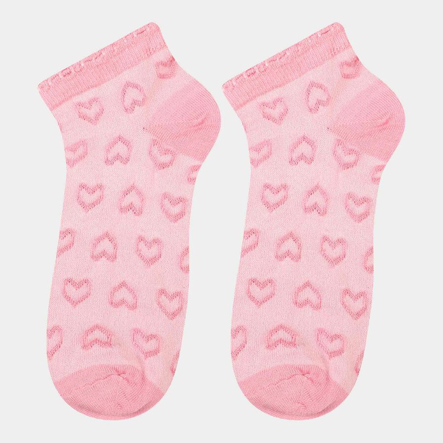 Printed Socks, Pink, large image number null