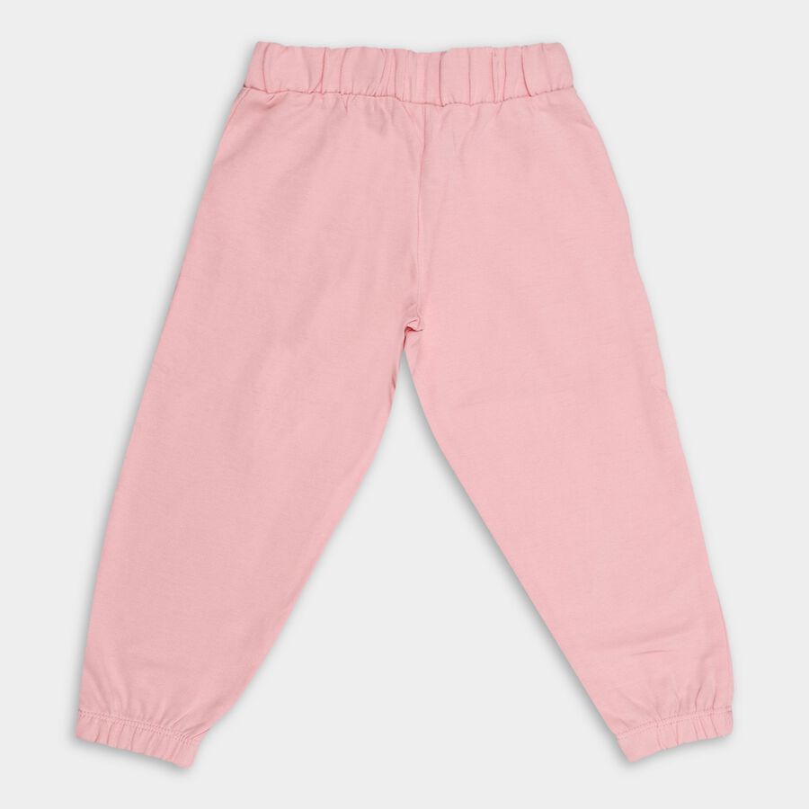 Girls' 100% Cotton Pyjama, Light Pink, large image number null