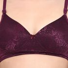 Ladies' Bra, Wine, small image number null