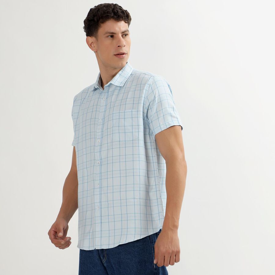 Men's Casual Shirt, Light Blue, large image number null