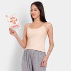 Ladies' 100% Cotton Slips, Beige, small image number null