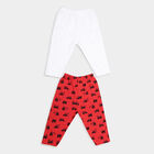 Infants Cotton Printed Pyjama, Red, small image number null