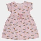 Girls' Frock, हल्का गुलाबी, small