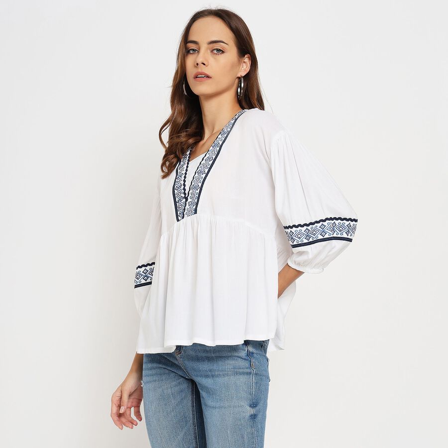 Ladies' Shirt , White, large image number null