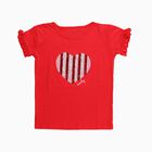 Girls' T-Shirt, Red, small image number null