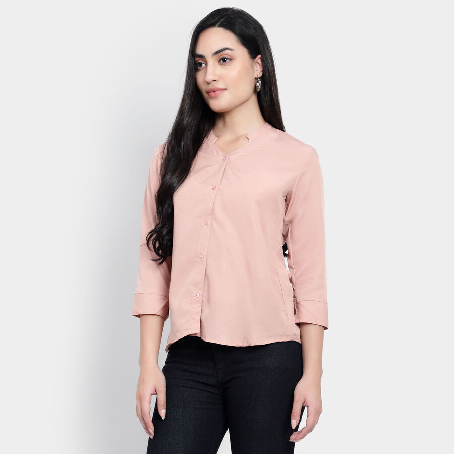 Solid Shirt, Pink, large image number null