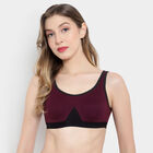 Solid Non-Padded Bra, Purple, small image number null