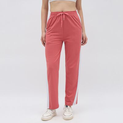 Women's Cotton Blend Relaxed Fit Track Pants
