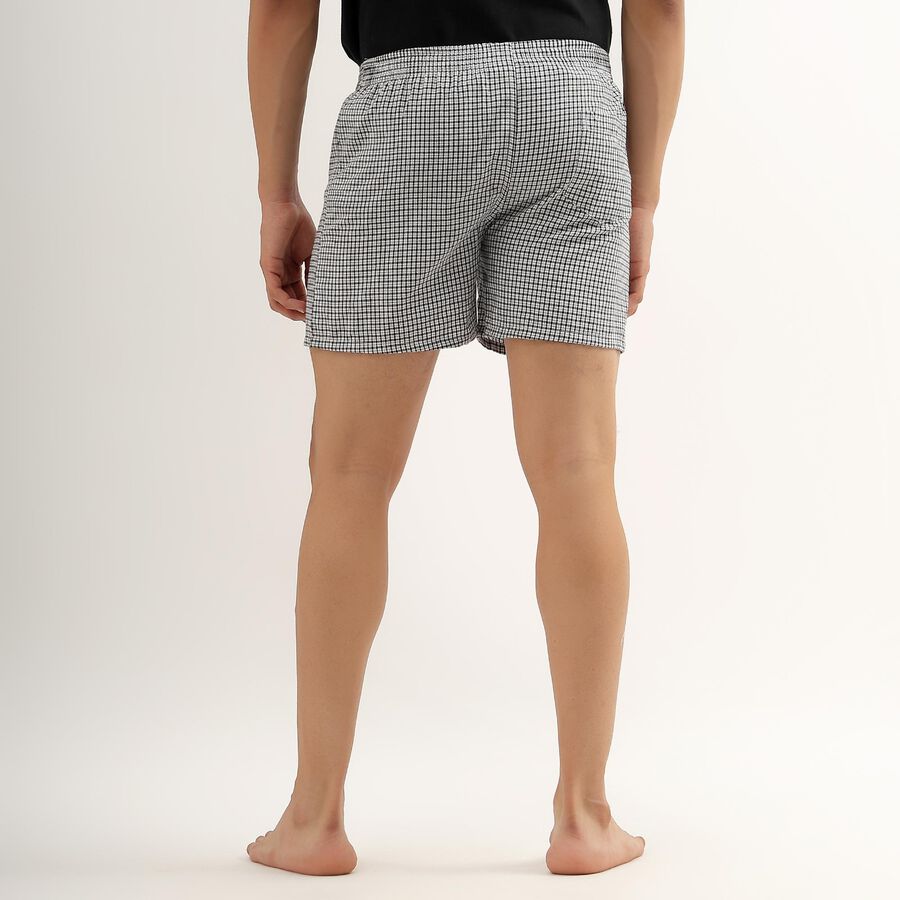 Men's Inner Elastic Boxers , Black, large image number null