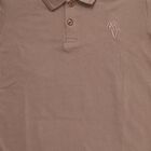 Boys' Dark Rust Brown Crew Neck Graphic Printed T-Shirt, Brown, small