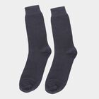 Motif Formal Socks, Navy Blue, small image number null