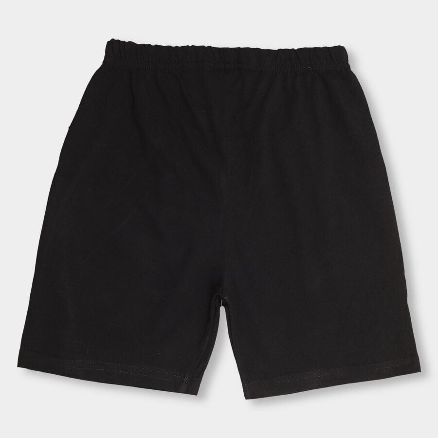 Boys' Bermudas, काला, large image number null