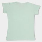 Girls' 100% Cotton T-Shirt, Light Green, small image number null