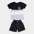 Infant Boys' 100% Cotton Baba Suit, लाइलेक, small image number null