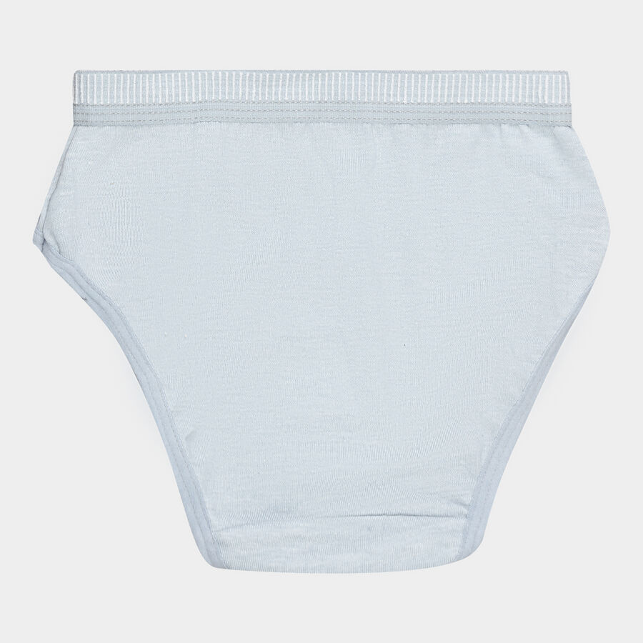 Girls Cotton Solid Panty, Light Blue, large image number null